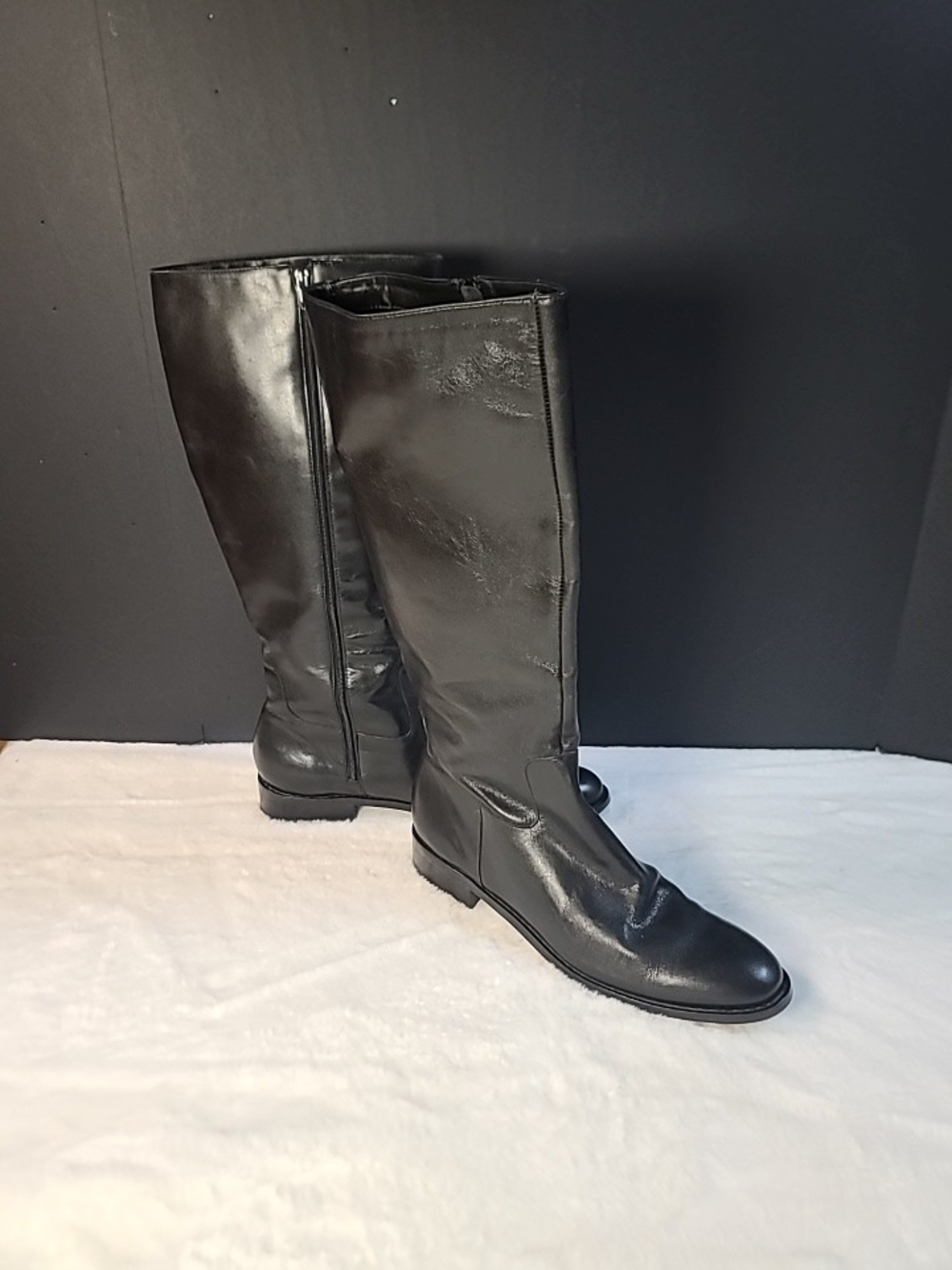 EliteStyle Tall Black Women's Knee-High Riding Boots